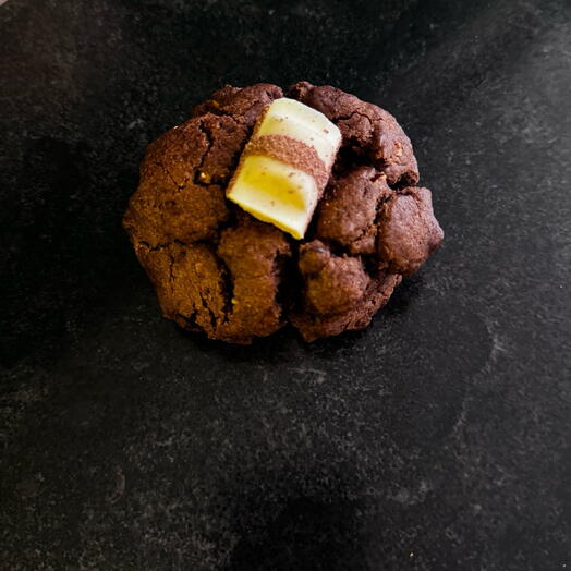 Ciasteczko crumble z Nutellą