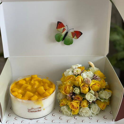 كيك سنس بنكهة المنجا