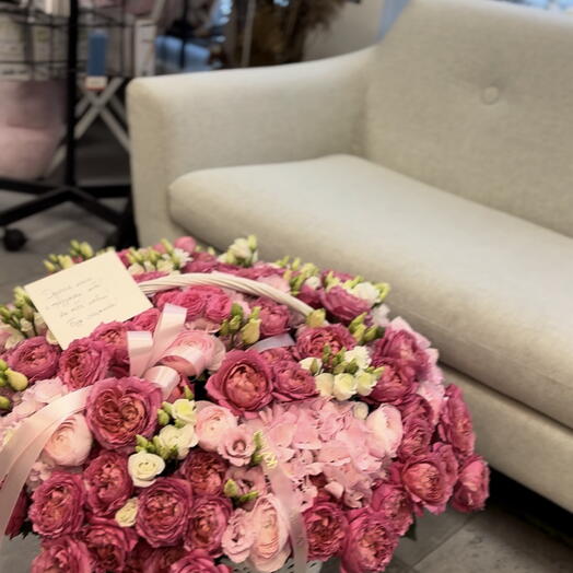 Opulent Bloom basket