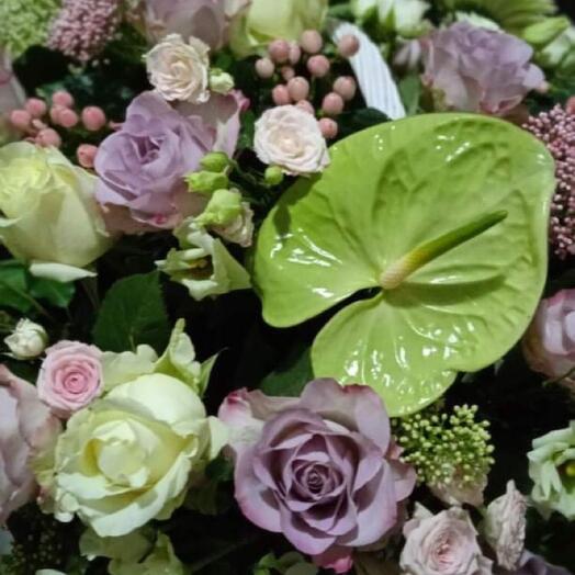 Корзина с цветами