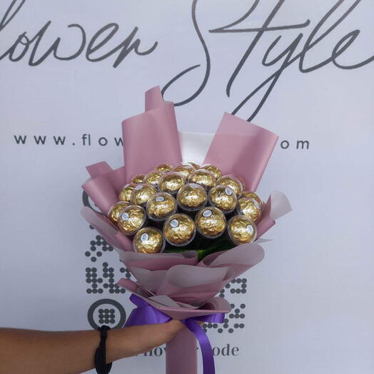 Ferrero chocolates bouquet