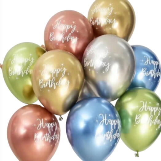 Happy Birthday Balloon Set 1