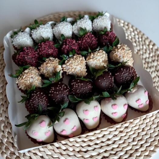 Fresas con chocolate Romantic