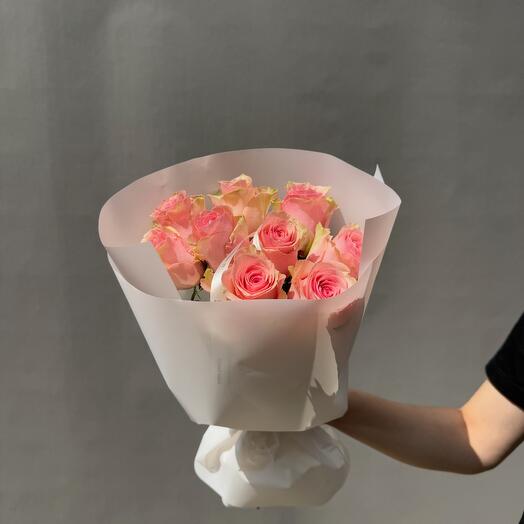 Bouquet with pink roses S