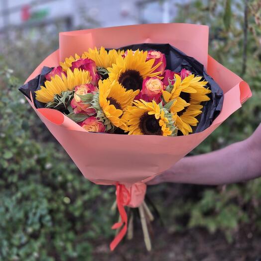 Bouquet "Sunflower paradise"