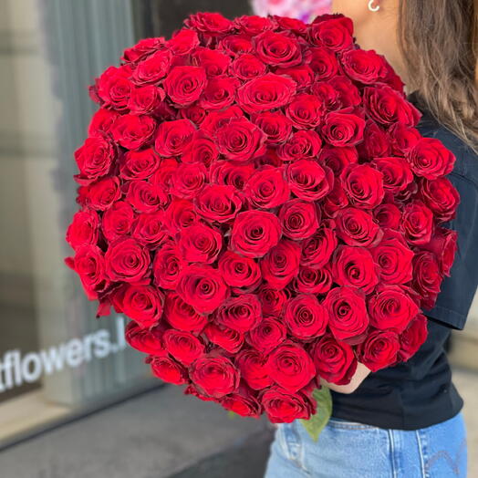 100 rosas rojas