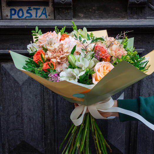 Apple Pie bouquet 🧡🩷💚