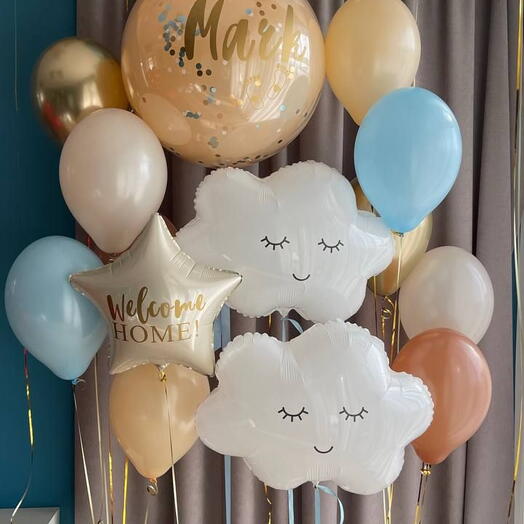 Baby Boy Discharge Set