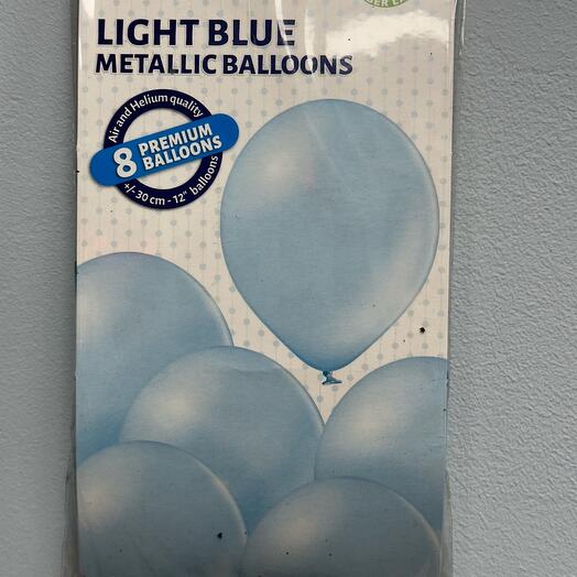 Helium balloons , set of 8 pcs