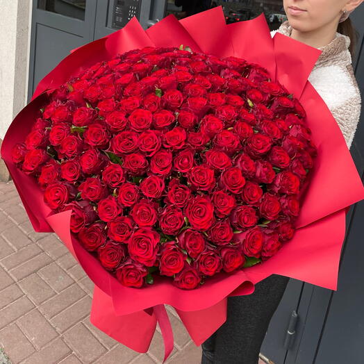 151 red roses