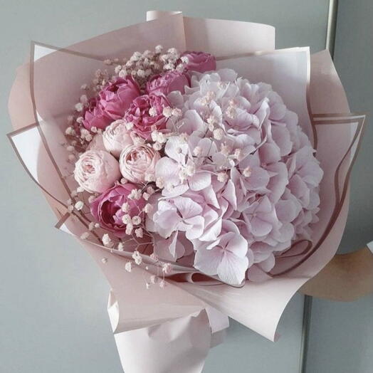 Bouquet Pink and soft