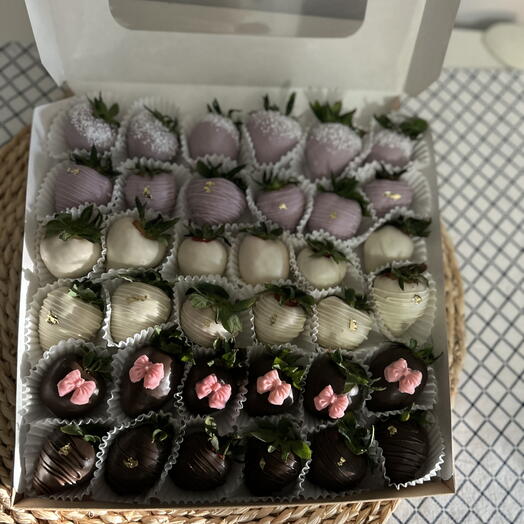 Fresas con chocolate Lux