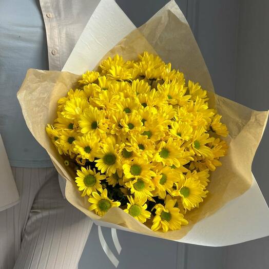 Blumenstrauss "Gelbe Chrysanthemen"