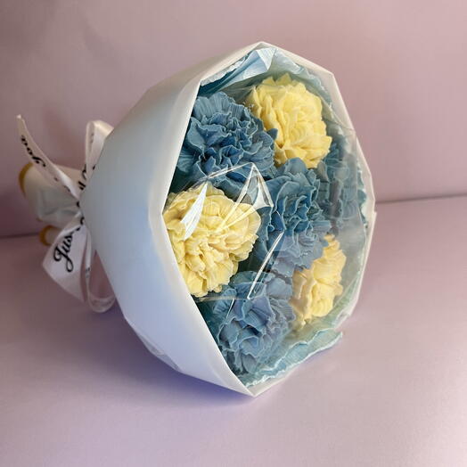Bouquet "Blue fantasy"