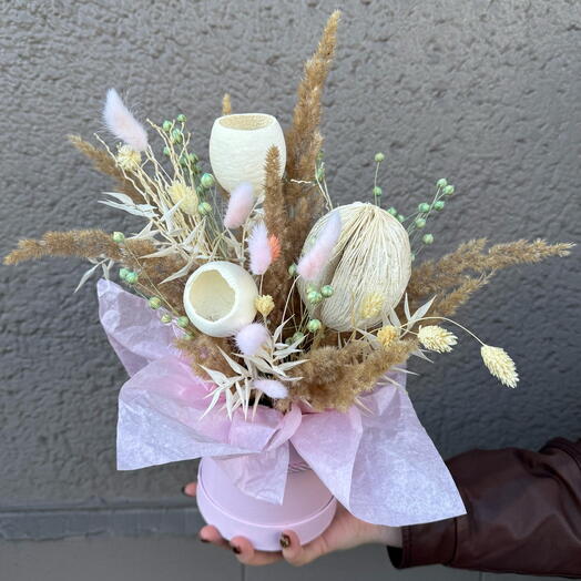 Композиція зі стабілізованих квітів 4145