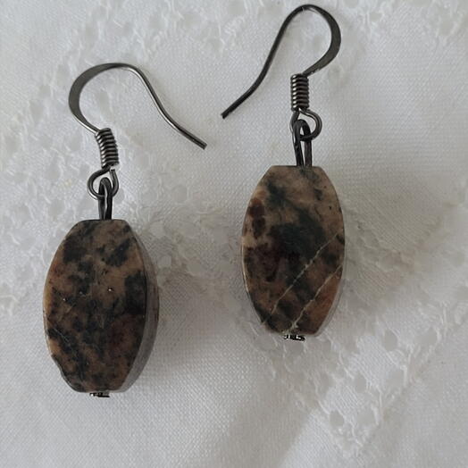 Jasper earing