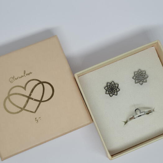 Sacred Geometry Jewelry Set