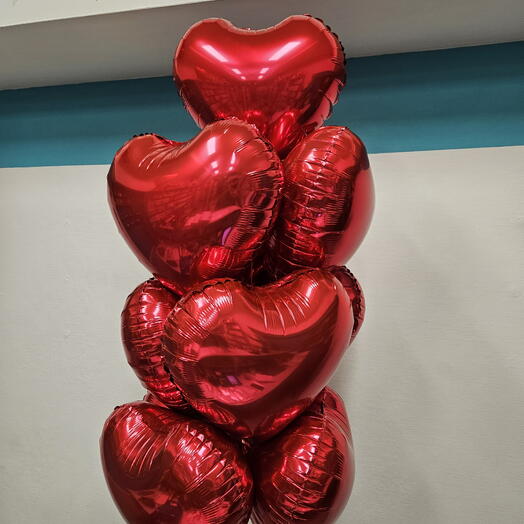 Szívecskék készlete 10 db