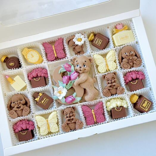 Czekoladowe słodycze cukierki 2