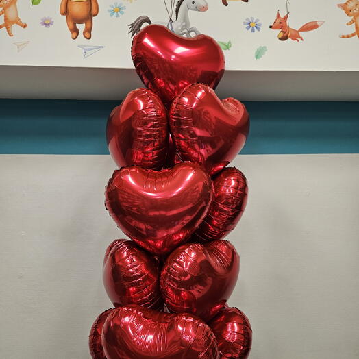 13 szívecske készlet