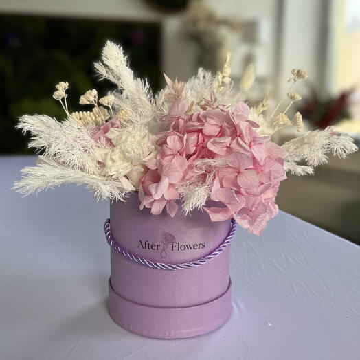 Pink Whisper — Preserved Flower Box