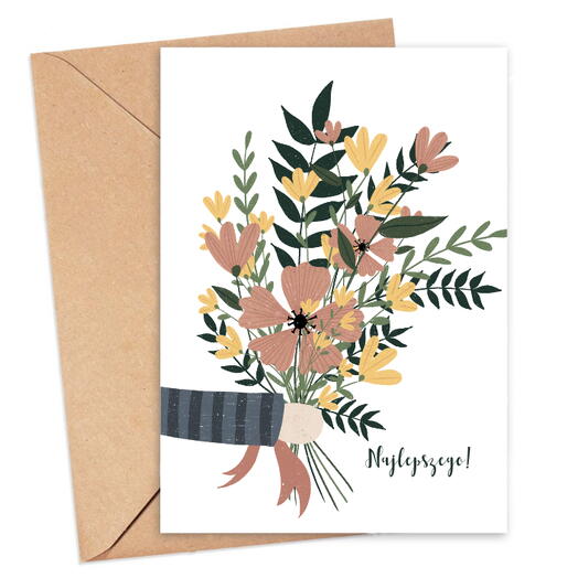 Kartka Okolicznościowa "Najlepszego"