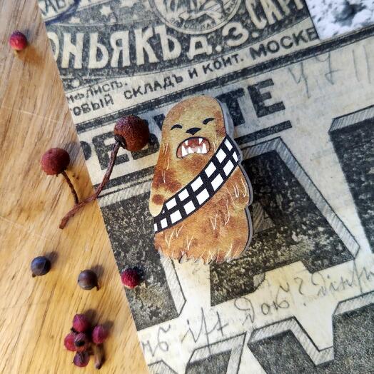 Brooch "Chewbacca"