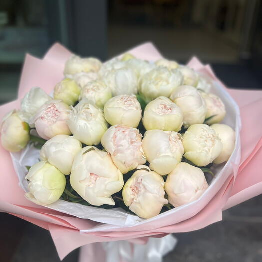 Bouquet di 31 peonie