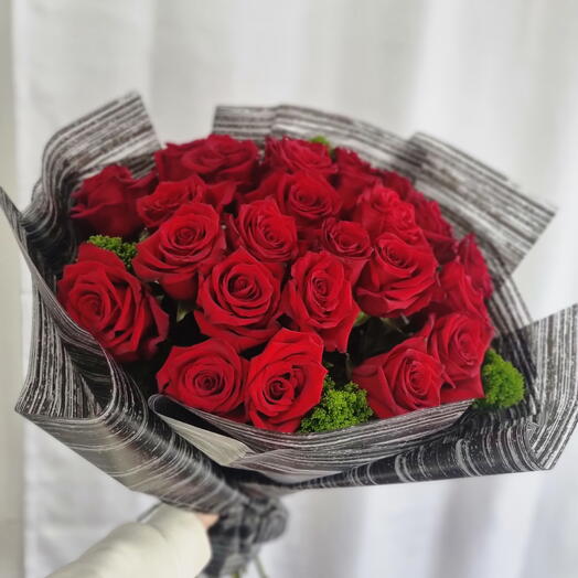 🌹 Букет из 25 красных роз