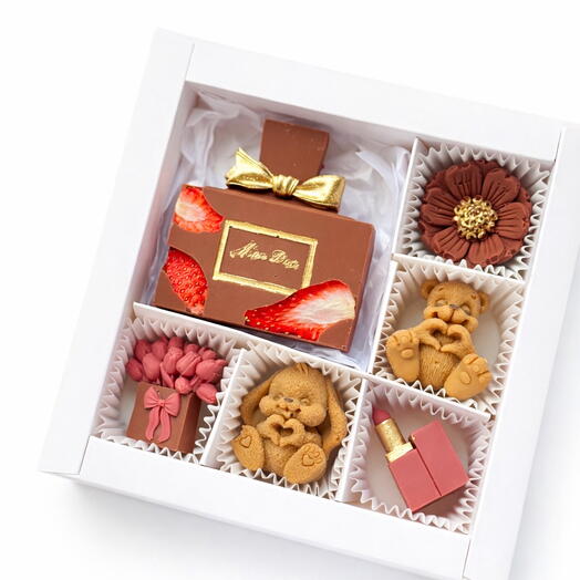 Eleganckie pudełko czekoladek