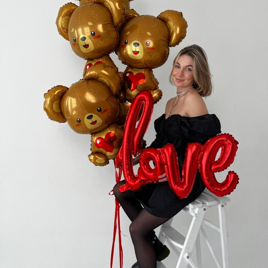 Bears and Love Inscription