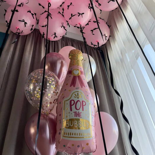 Pink Set with Champagne