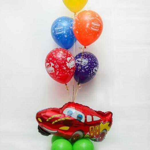 Balloon arrangement  Cars