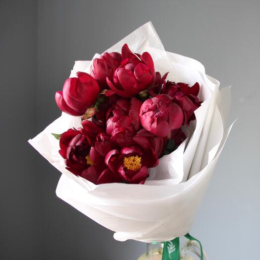 Red Peonies