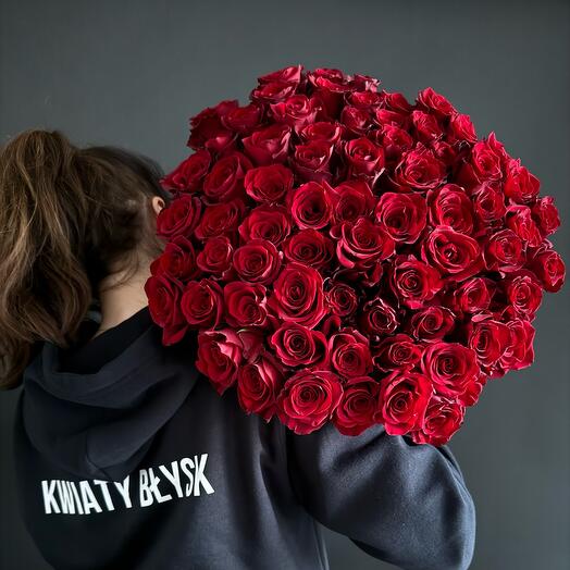 69 Ecuadorian Red Roses