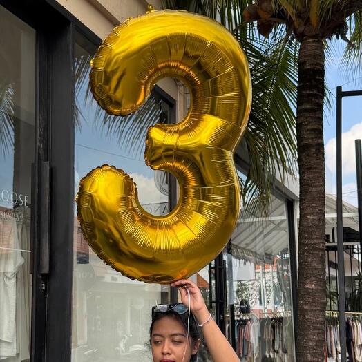 Number balloons