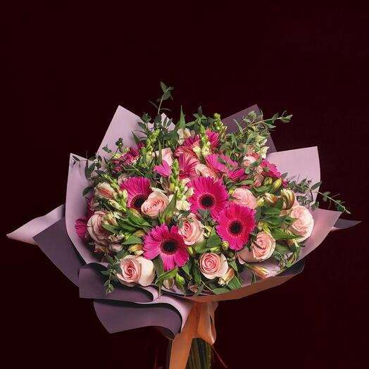 Ramo de Gerberas y Rosas