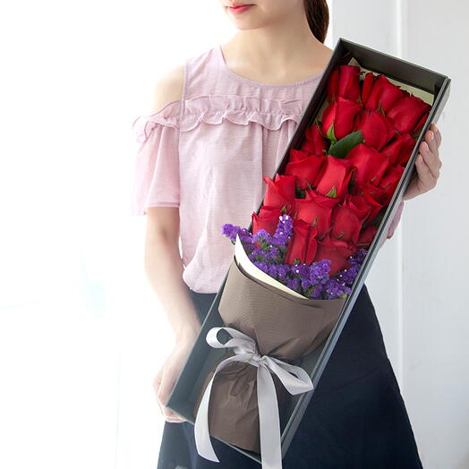 Deep affection! High-end gift box flowers