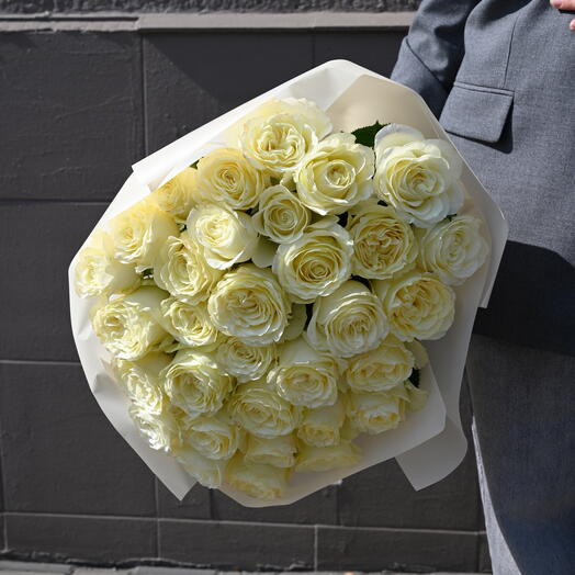 51 white roses