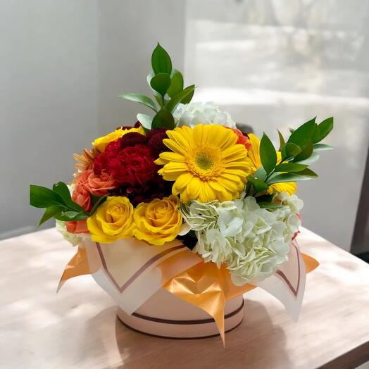 Glow Anniversary Flower Bouquet