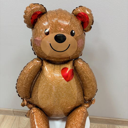 Teddy bear with a heart