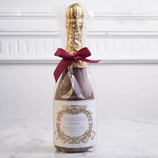 Vasalissa Botella de champagne de chocolate