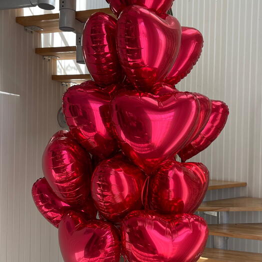 Bouquet of 20 Hearts