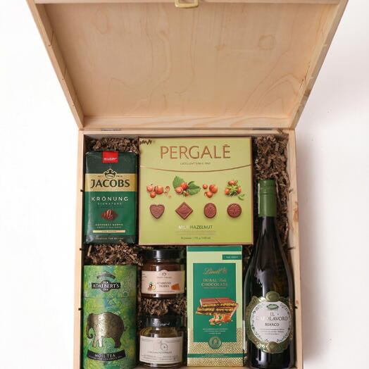 Elegancki Zestaw Prezentowy z Winem