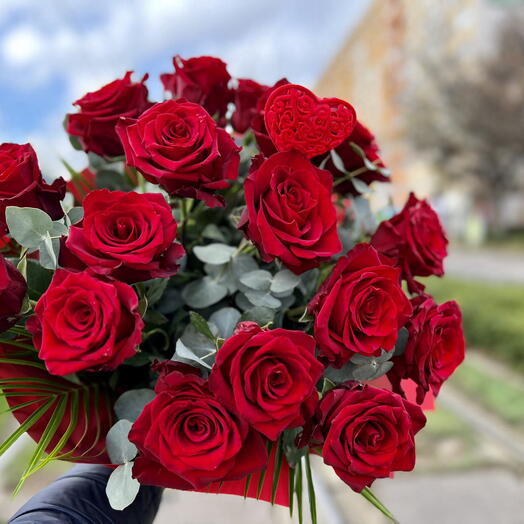 20 piece red rose