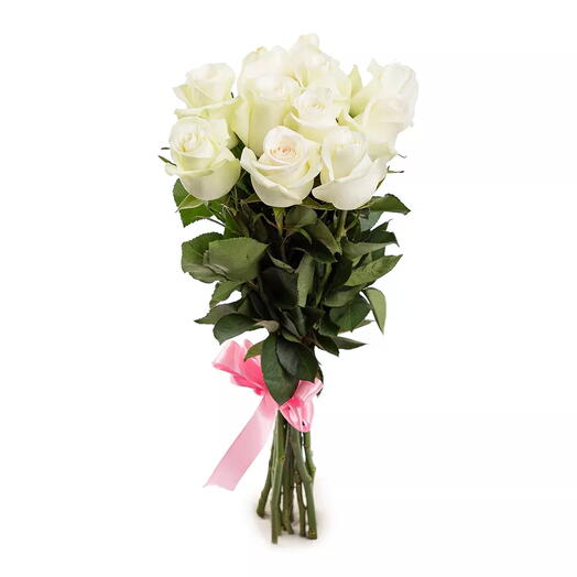 11 Roses Blanches Premium