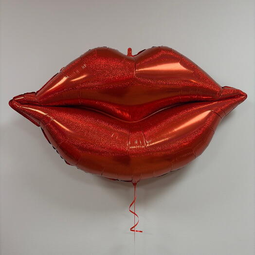 Helium balloon big lips