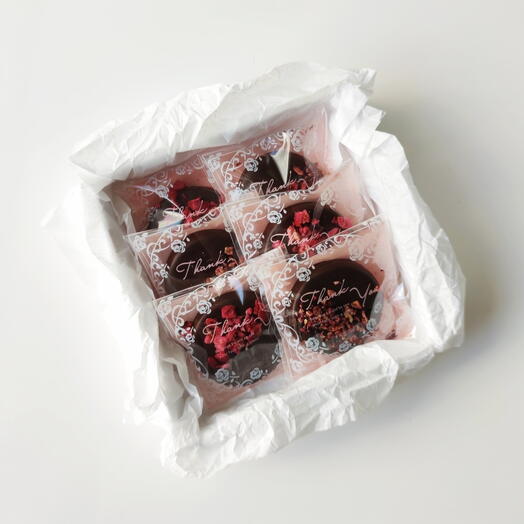 Sugar-Free Marzipan in Dark Chocolate – Box of 6