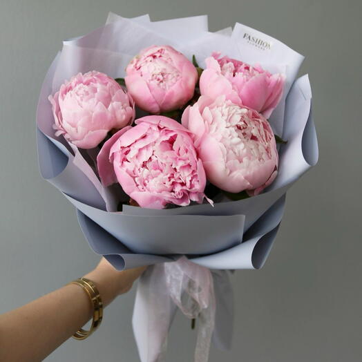 5 Peony Bouquet 🌸