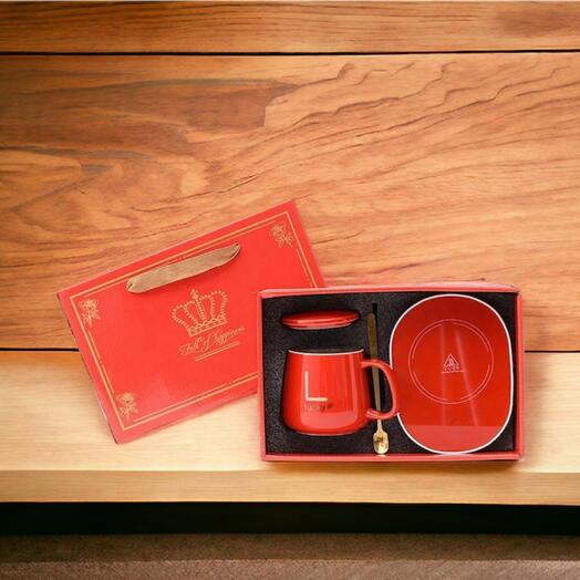 Special Coffee mug with warmer Gift set in Gift Box
